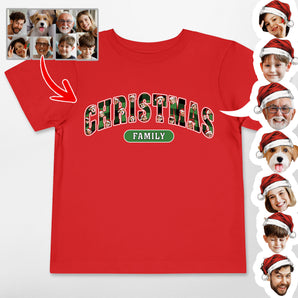 Custom Dog Classic Christmas Family Squad Toddler Shirt