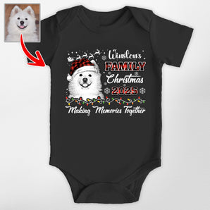 Custom Dog Family Christmas 2025 Bodysuit