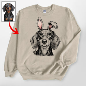 Custom Pet Easter Gildan Sweatshirt