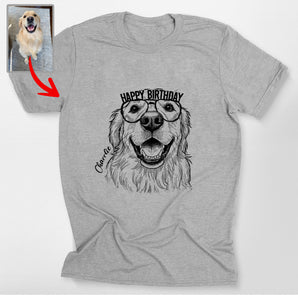 Custom Pet Birthday Classic T-Shirt – Gift for Dog & Cat Lovers