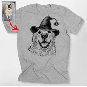 Custom Halloween Dog Classic T-Shirt – Gift for Dog Lovers