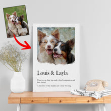 Load image into Gallery viewer, Pawarts | Awesome Custom Dog Painting Canvas [Great Gift For Dog Lovers]
