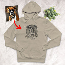 Load image into Gallery viewer, Pawarts | Re-Order Custom Dog Portrait Hoodie For Humans
