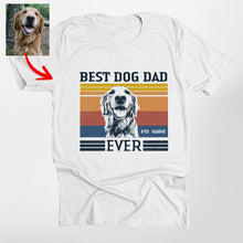 Load image into Gallery viewer, Pawarts - Amazing Best Dog Dad Custom Dog T-shirts (For Humans)
