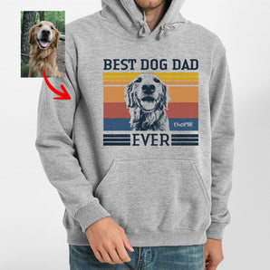 Best Dog Dad Ever Gildan Hoodie