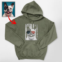 Load image into Gallery viewer, Pawarts - Excellent Custom Dog Hoodie For Patriotic Human
