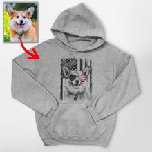 Load image into Gallery viewer, Pawarts - Excellent Custom Dog Hoodie For Patriotic Human
