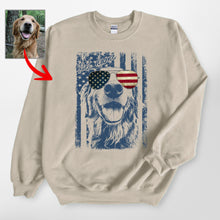 Load image into Gallery viewer, Pawarts - Excellent Custom Dog Sweatshirt For Patriotic Human
