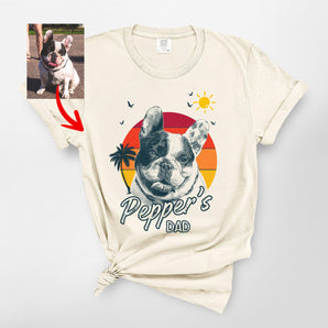 Summer Vibes Customized Dogface Premium Heavyweights T-Shirt