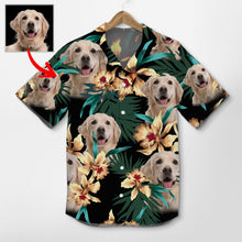 Load image into Gallery viewer, Pawarts | Customized Dog Portrait Hawaiian Shirt For Dog Lovers
