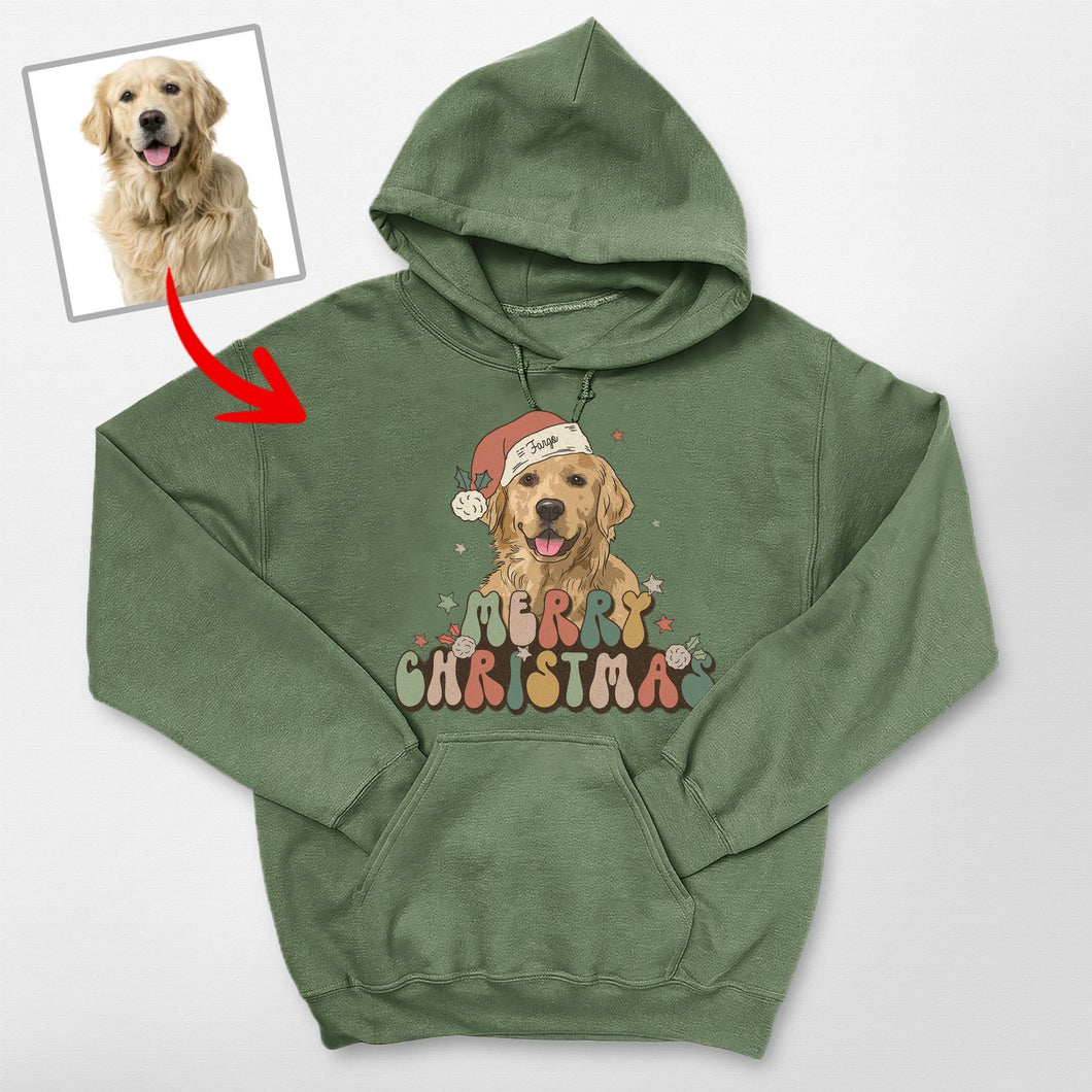 Pawarts | Super Cute Customized Dog Face Hoodie [Lovely Xmas Gift]