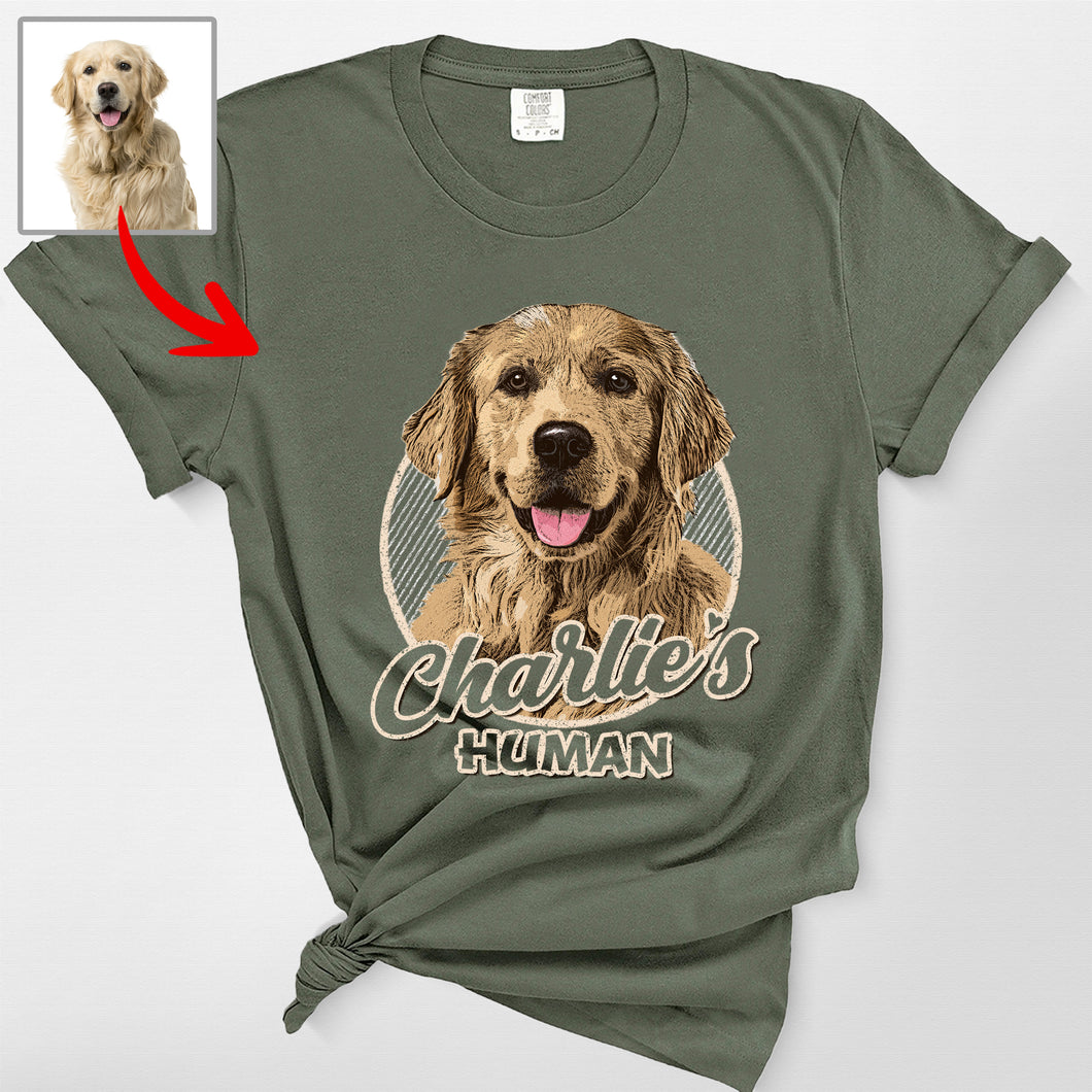 Pawarts | Super Vibrant Personalized Dog Comfort Colors T-shirt [For Hooman]