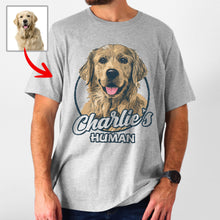 Load image into Gallery viewer, Pawarts | Super Impressive Personalized Dog T-shirt [For Dog Dad]
