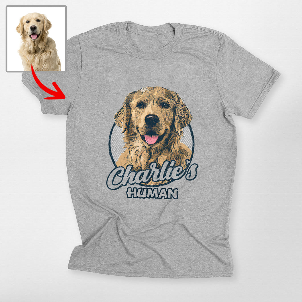 Pawarts | Super Vibrant Personalized Dog T-shirt [For Hooman]