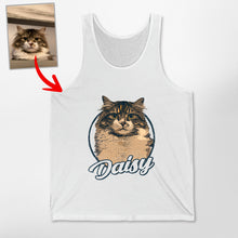Load image into Gallery viewer, Pawarts - Personalized Colorful Sketch Unisex Tank Top
