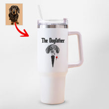 Load image into Gallery viewer, Pawarts - [The DogFather] Personalized Tumbler For Dog Dad

