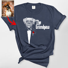 Load image into Gallery viewer, Pawarts - [The DogFather] Personalized Unisex Comfort Colors T-shirt For Dog Dad
