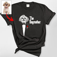 Load image into Gallery viewer, Pawarts - [The DogFather] Personalized Unisex Comfort Colors T-shirt For Dog Dad
