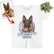 Load image into Gallery viewer, Pawarts | Colorful Personalized Sketch Dog Portrait T-Shirt For Youth
