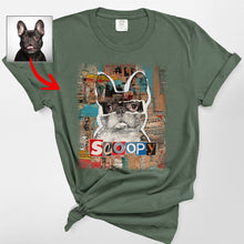 Load image into Gallery viewer, Pawarts | Customized Pop Dog Collages Style T-shirt [For Hooman]
