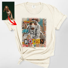 Load image into Gallery viewer, Pawarts | Customized Pop Dog Collages Style T-shirt [For Hooman]
