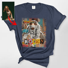 Load image into Gallery viewer, Pawarts | Customized Pop Dog Collages Style T-shirt [For Hooman]
