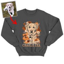 Load image into Gallery viewer, Pawarts | Fall-O-Ween Customized Dog Portrait Sweatshirt [For Dog&#39;s Human]
