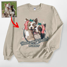 Load image into Gallery viewer, Pawarts | Santa Paw Personalized Dog Sweatshirt For Human
