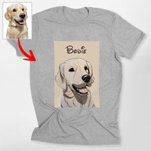 Load image into Gallery viewer, Pawarts | Cartoon Dog Custom Unisex T-shirt [For Humans]
