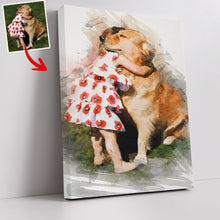 Load image into Gallery viewer, Pawarts | Colorful Personalized Dog Canvas [Meaningful Gift For Dog Lovers]
