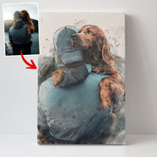 Load image into Gallery viewer, Pawarts | Meaningful Custom Dog Canvas [Great Gift For Dog Lovers]
