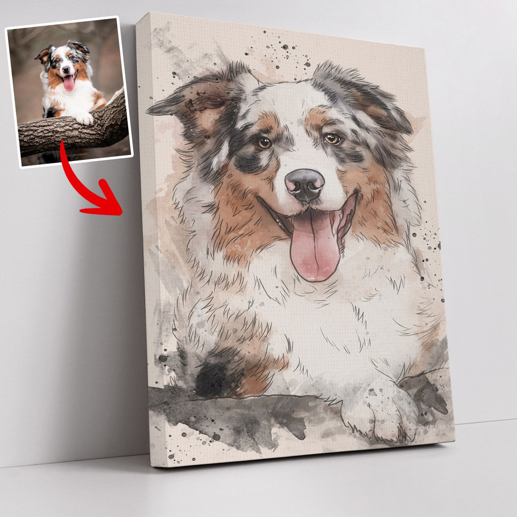 Pawarts | Meaningful Custom Dog Canvas [Great Gift For Dog Lovers]