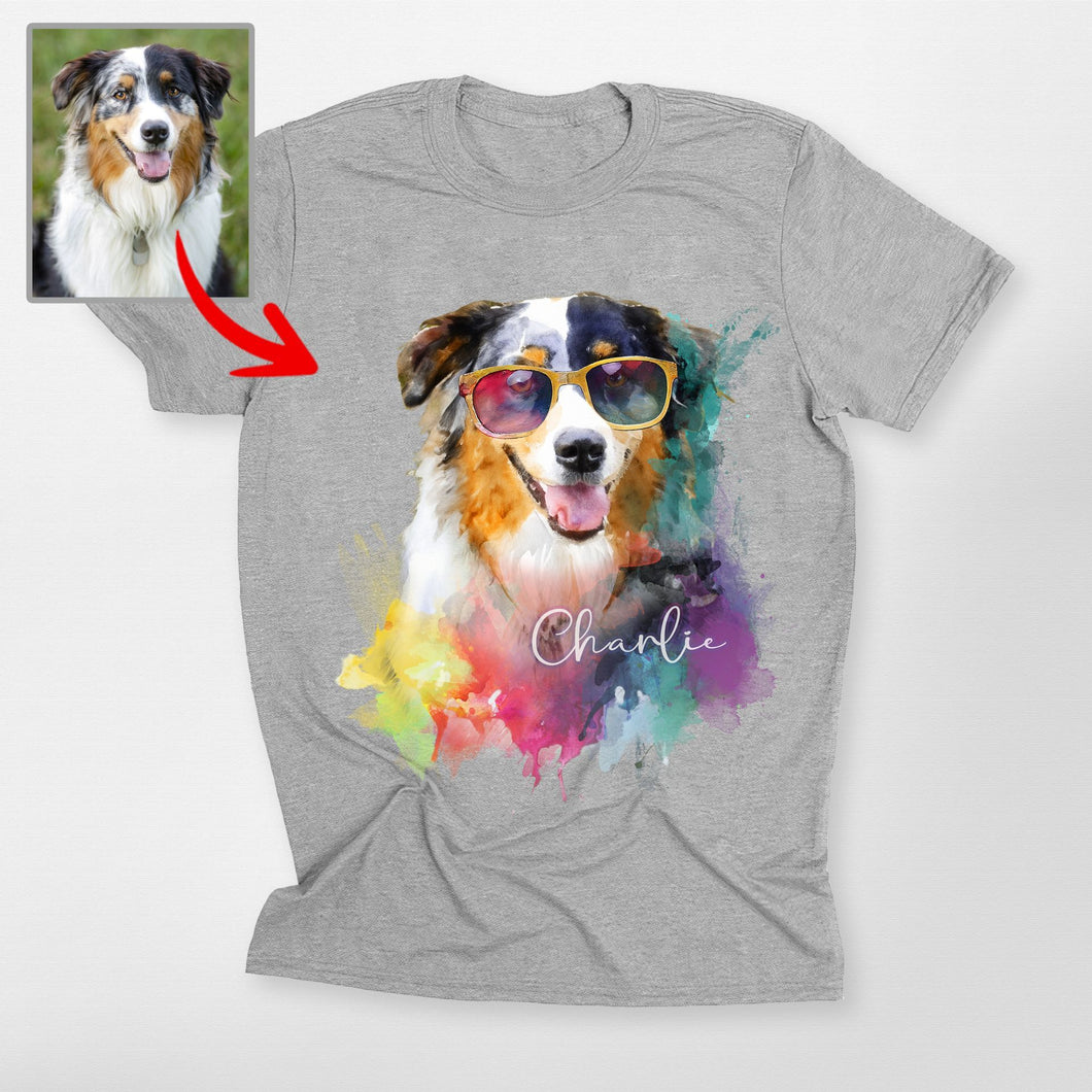 Pawarts | Colorful Custom Dog Unisex T-shirt [For Humans]