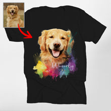 Load image into Gallery viewer, Pawarts | Colorful Custom Dog Unisex T-shirt [For Humans]
