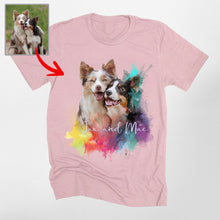 Load image into Gallery viewer, Pawarts | Colorful Custom Dog Unisex T-shirt [For Humans]
