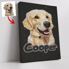Load image into Gallery viewer, Pawarts | Custom Dog Galaxy Canvas [Unique Gift For Dog Lovers]
