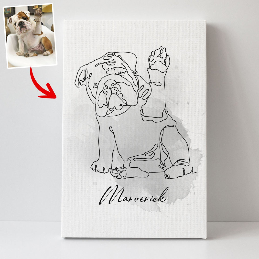 Pawarts | Impressive Customized Dog Canvas