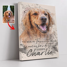 Load image into Gallery viewer, Pawarts | Sentimental Custom Dog Canvas [Memorable Gift For Dog Lovers]
