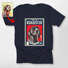 Load image into Gallery viewer, Pawarts | Custom Dog Portrait Unisex T-shirt [For Independence Day]
