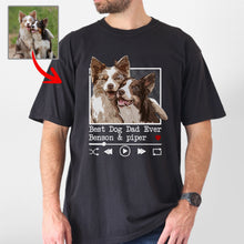 Load image into Gallery viewer, Pawarts | Meaningful Customized Unisex Comfort Colors T-shirt [ Best Gift For Dog Dad]
