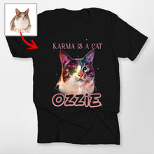 Load image into Gallery viewer, Pawarts | Galaxy Customized Pet Portrait Unisex T-shirt [For Humans]
