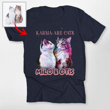 Load image into Gallery viewer, Pawarts | Galaxy Customized Pet Portrait Unisex T-shirt [For Humans]
