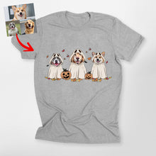 Load image into Gallery viewer, Cute Custom Dog Ghost Shirt for Dog Lovers Funny Retro Style
