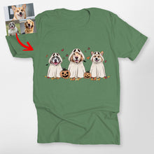 Load image into Gallery viewer, Cute Custom Dog Ghost Shirt for Dog Lovers Funny Retro Style
