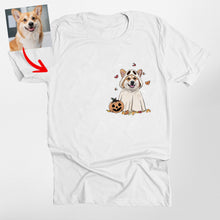 Load image into Gallery viewer, Cute Custom Dog Ghost Shirt for Dog Lovers Funny Retro Style
