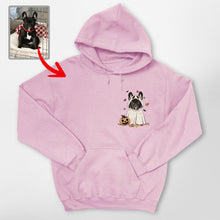 Load image into Gallery viewer, Custom Dog Ghost Gildan Hoodie Funny Retro Style For Dog Lovers
