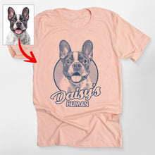 Load image into Gallery viewer, Pawarts | Re-Order Custom Dog Portrait Shirts For Humans
