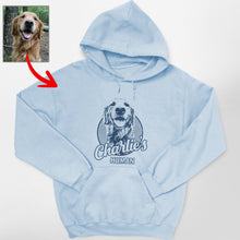 Load image into Gallery viewer, Pawarts | Re-Order Custom Dog Portrait Hoodie For Humans
