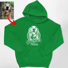 Load image into Gallery viewer, Pawarts | Re-Order Custom Dog Portrait Hoodie For Humans
