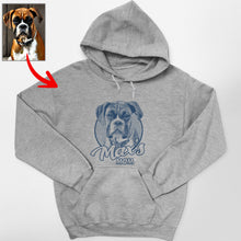 Load image into Gallery viewer, Pawarts | Re-Order Custom Dog Portrait Hoodie For Humans
